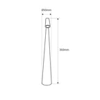 Lámpara de mesa LED portátil "CATA" - Táctil - 3000K
