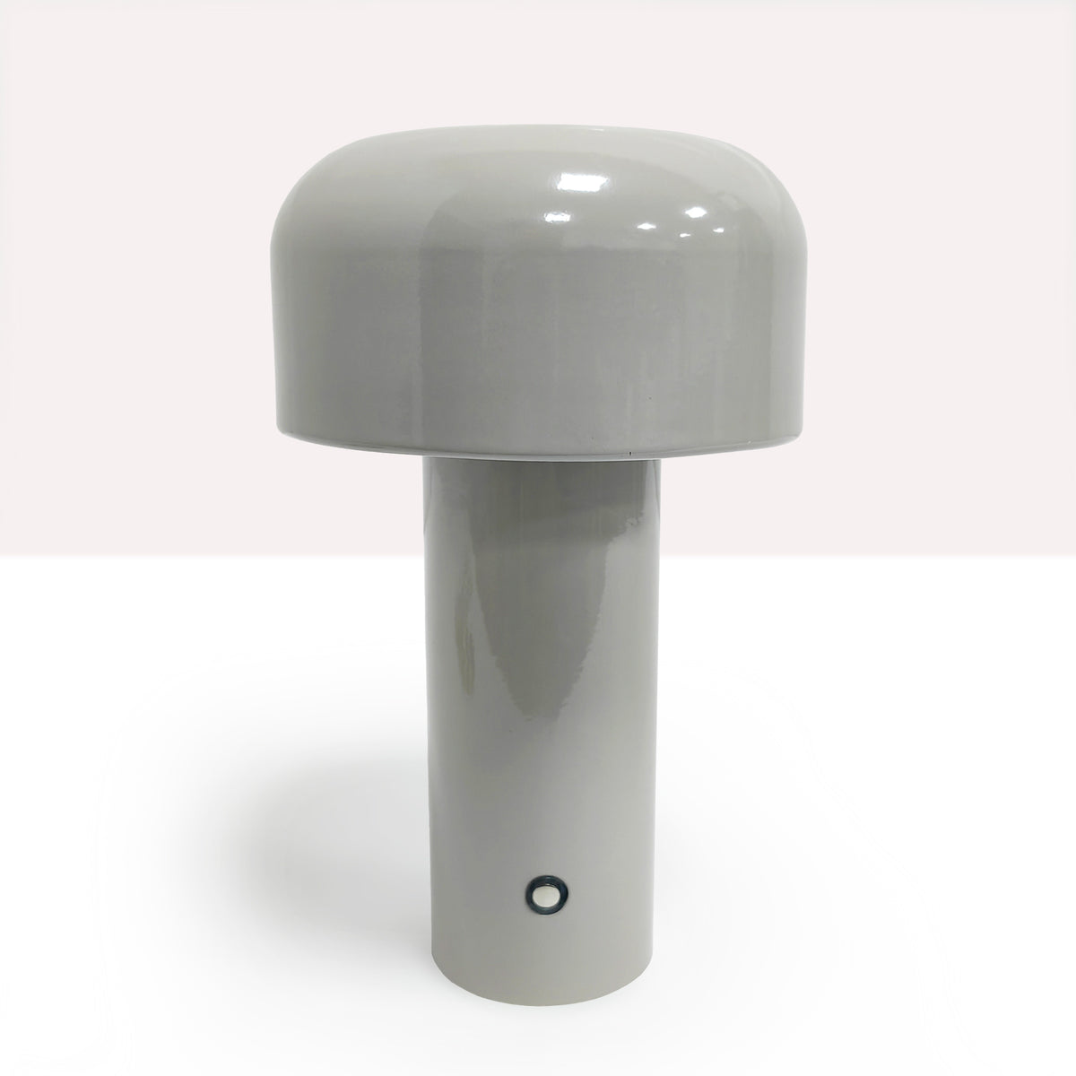 Lámpara de mesa LED CCT portátil "RIVET" - Táctil - Ø125 mm