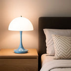 Lámpara de mesa LED CCT portátil "AURA" - Táctil - Semiesférica