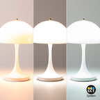Lámpara de mesa LED CCT portátil "AURA" - Táctil - Semiesférica