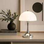 Lámpara de mesa LED CCT portátil "AURA" - Táctil - Semiesférica