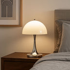 Lámpara de mesa LED CCT portátil "AURA" - Táctil - Semiesférica