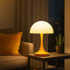 Lámpara de mesa LED CCT portátil "AURA" - Táctil - Semiesférica