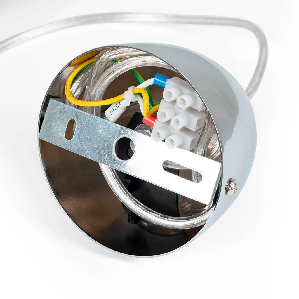Lámpara colgante cristal de diseño "Abril"  - Ø 28cm