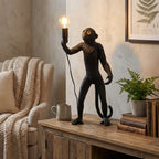 Lámpara mono de resina "Micu"