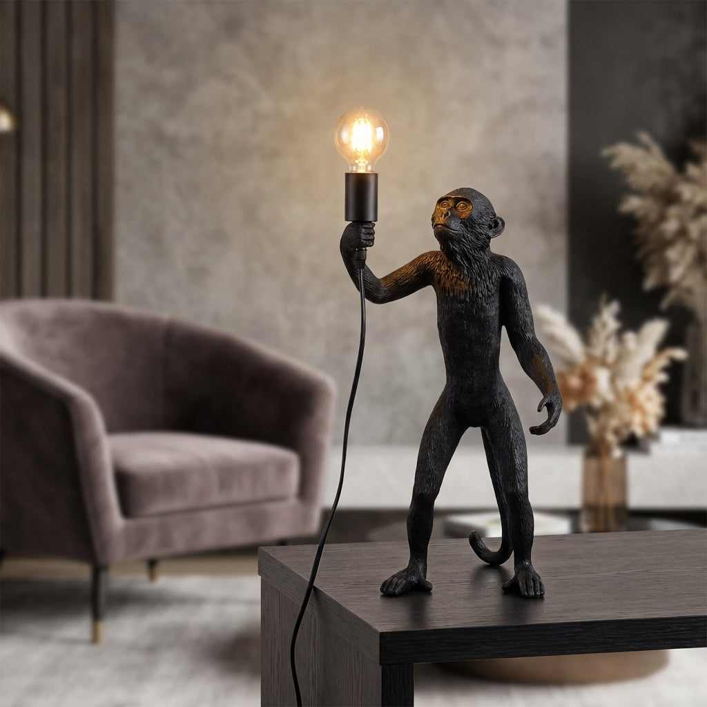 Lámpara mono de resina "Micu"