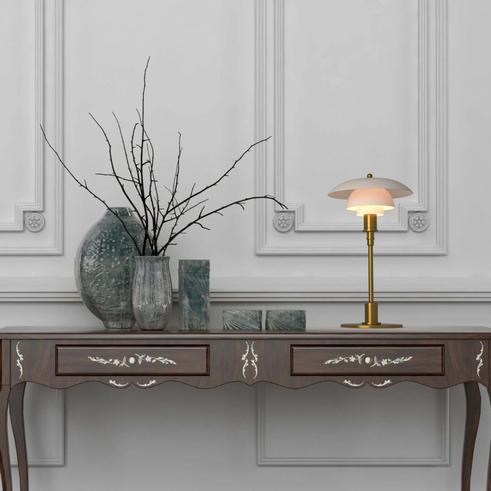 Lampara de mesa de diseño "Marshal"