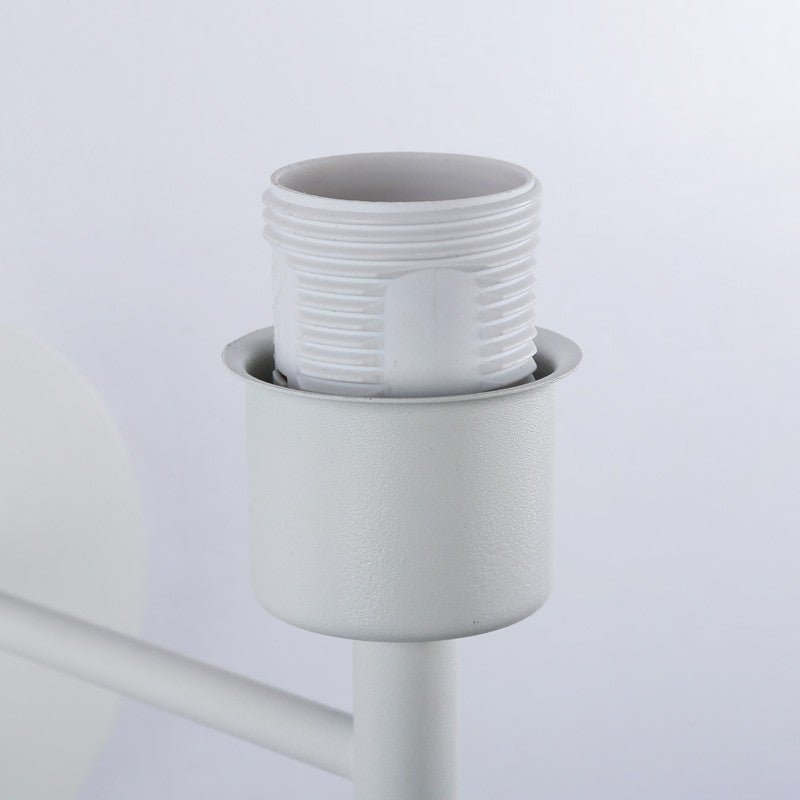 Aplique de pared con pantalla e interruptor Classic "RIGA" - E27