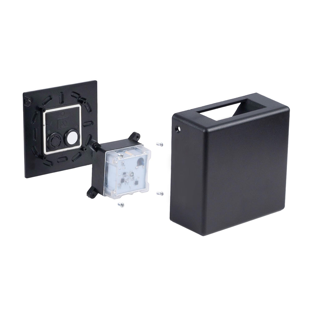 Aplique de pared exterior LED cuadrado "Square 2" - 3W - IP54 - Emisión de luz dos caras