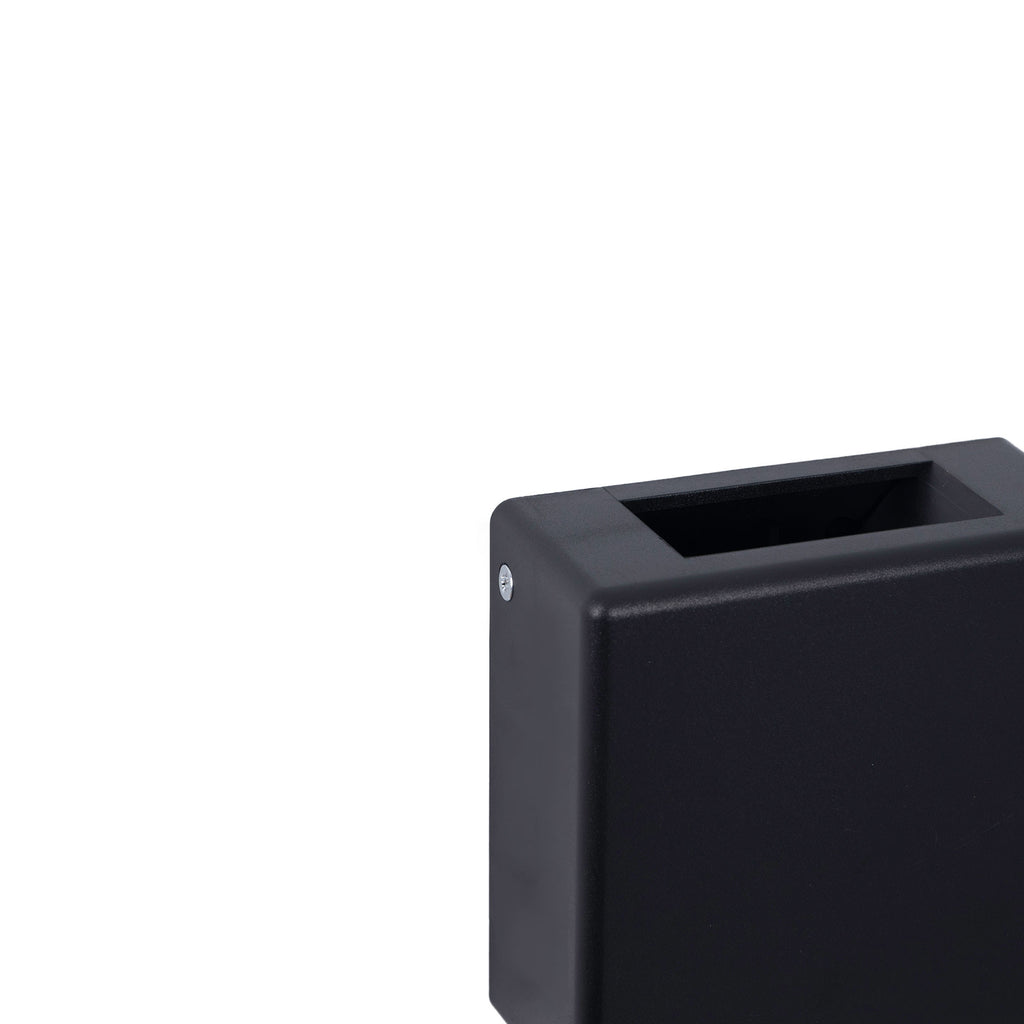 Aplique de pared exterior LED cuadrado "Square 2" - 3W - IP54 - Emisión de luz dos caras