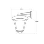 Aplique de pared exterior farol FUMAGALLI "Nardo/Roby"