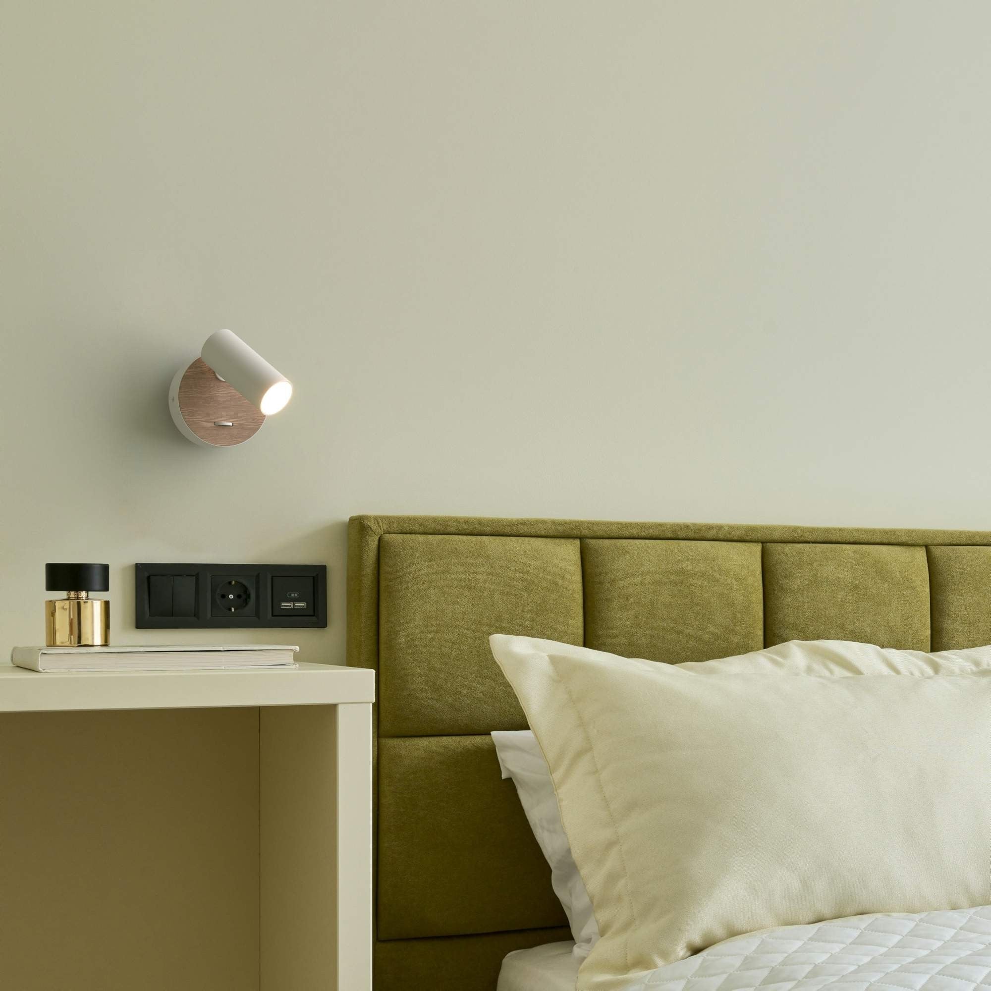 Aplique de pared interior "VILSA" - Orientable - GU10