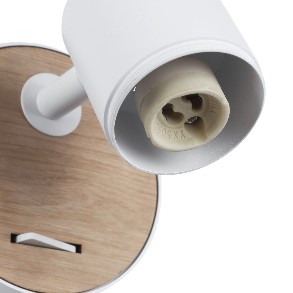 Aplique de pared interior "VILSA" - Orientable - GU10