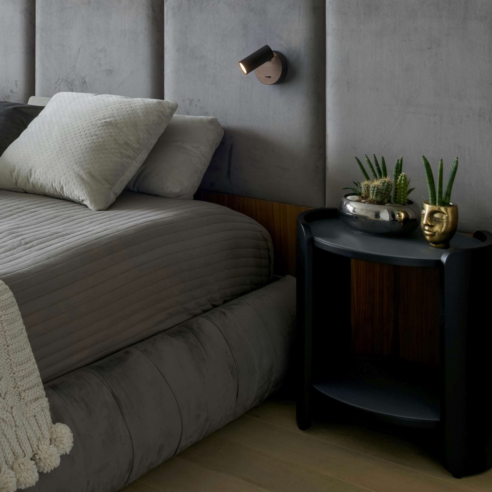 Aplique de pared interior "VILSA" - Orientable - GU10