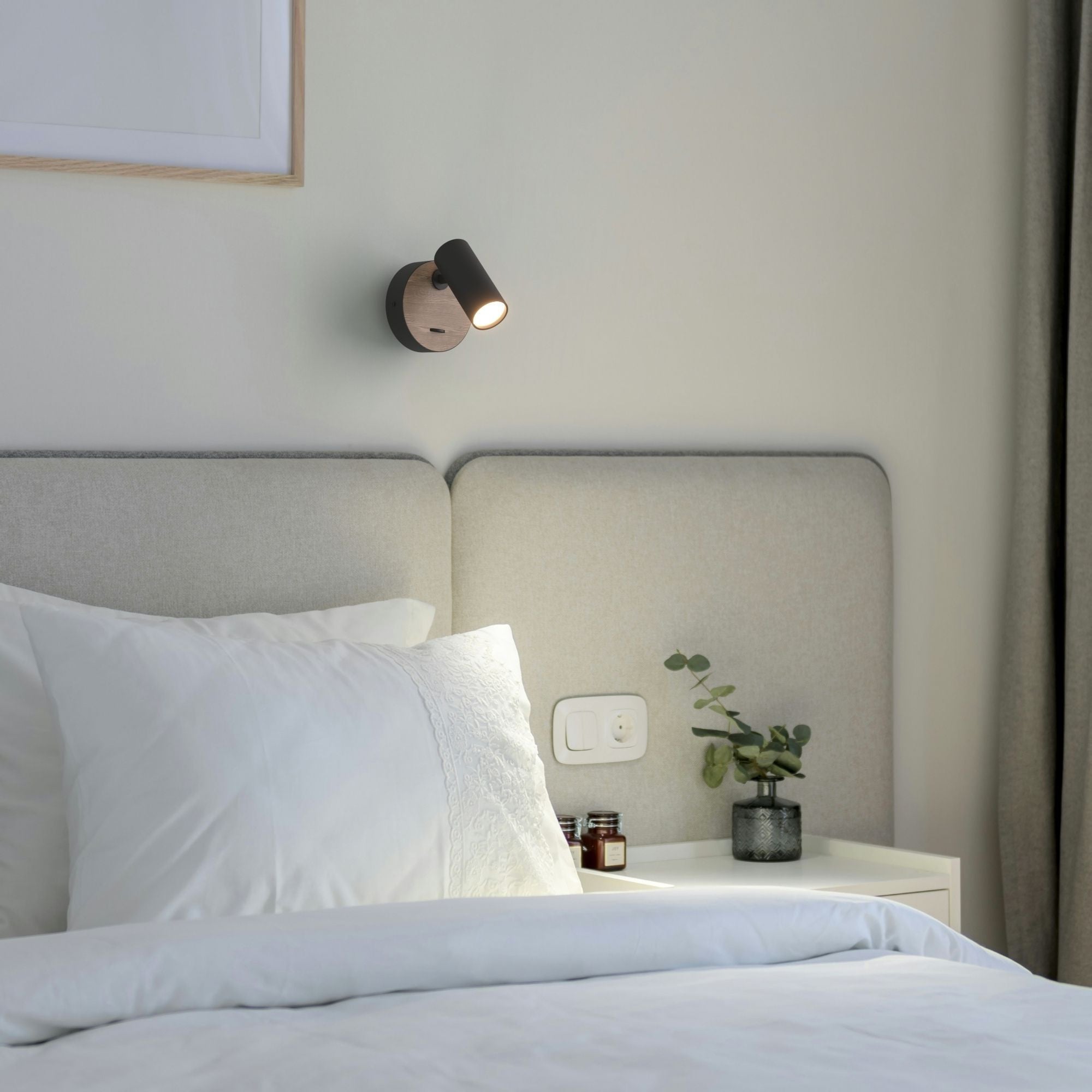 Aplique de pared interior "VILSA" - Orientable - GU10