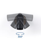 Aplique de pared interior "VILSA" - Orientable - GU10