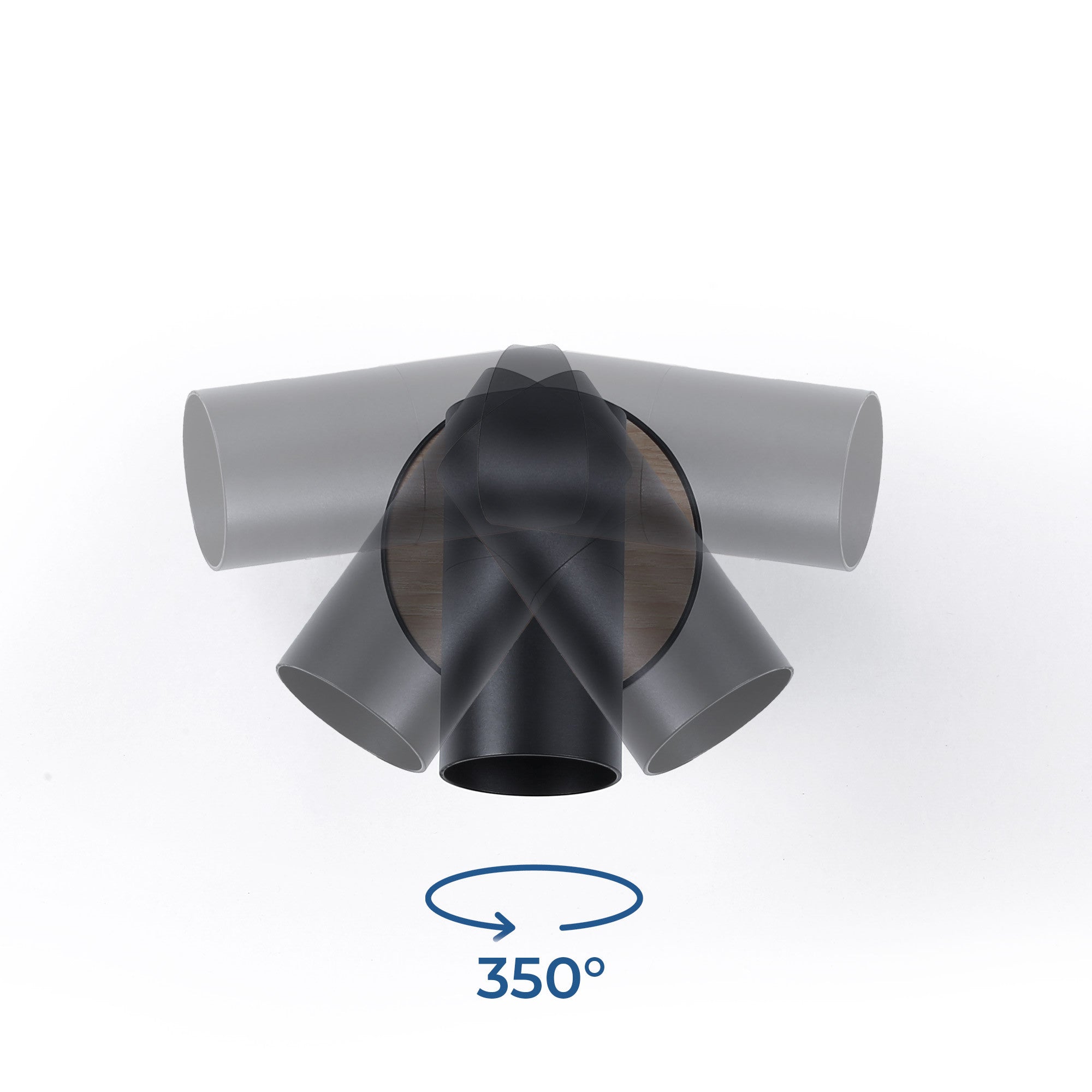 Aplique de pared interior "VILSA" - Orientable - GU10