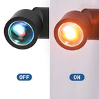 Aplique de pared y techo "FLOC" - 8W - Efecto atardecer - 1800K