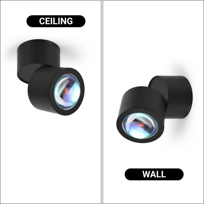 Aplique de pared y techo "FLOC" - 8W - Efecto atardecer - 1800K