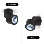 Aplique de pared y techo "FLOC" - 8W - Efecto atardecer - 1800K