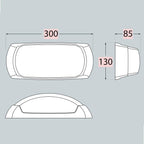 Aplique de pared FUMAGALLI FRANCY Opal E27