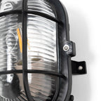 Aplique exterior tortuga de policarbonato - 1 x E27