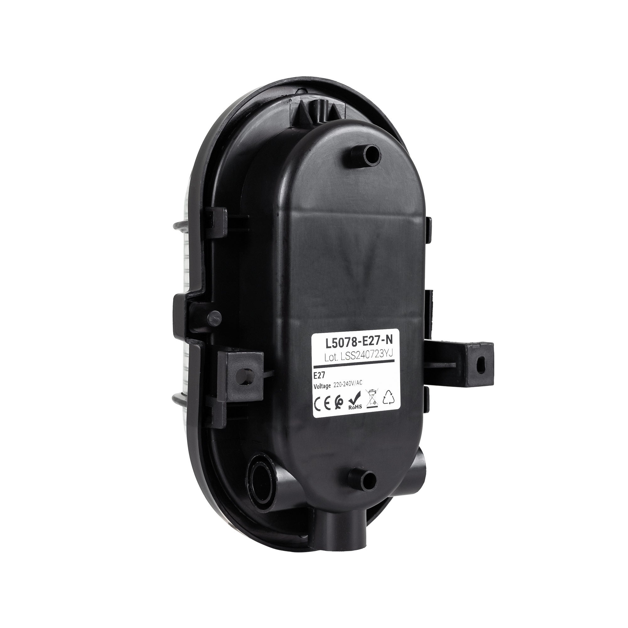 Aplique exterior tortuga de policarbonato - 1 x E27