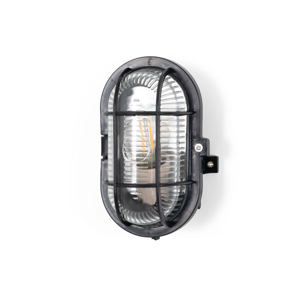 Aplique exterior tortuga de policarbonato - 1 x E27