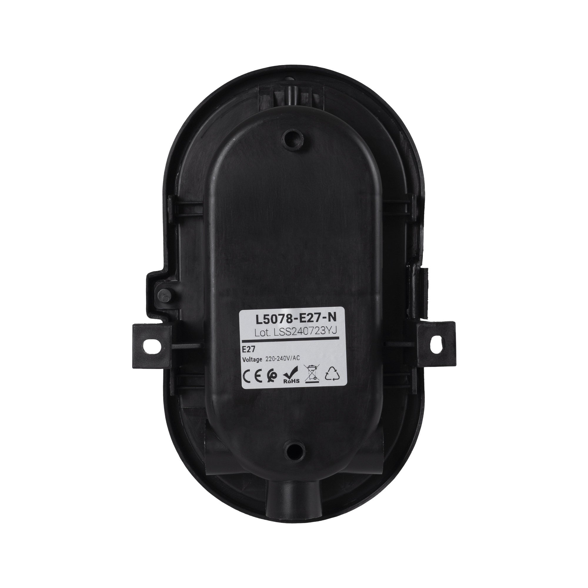 Aplique exterior tortuga de policarbonato - 1 x E27