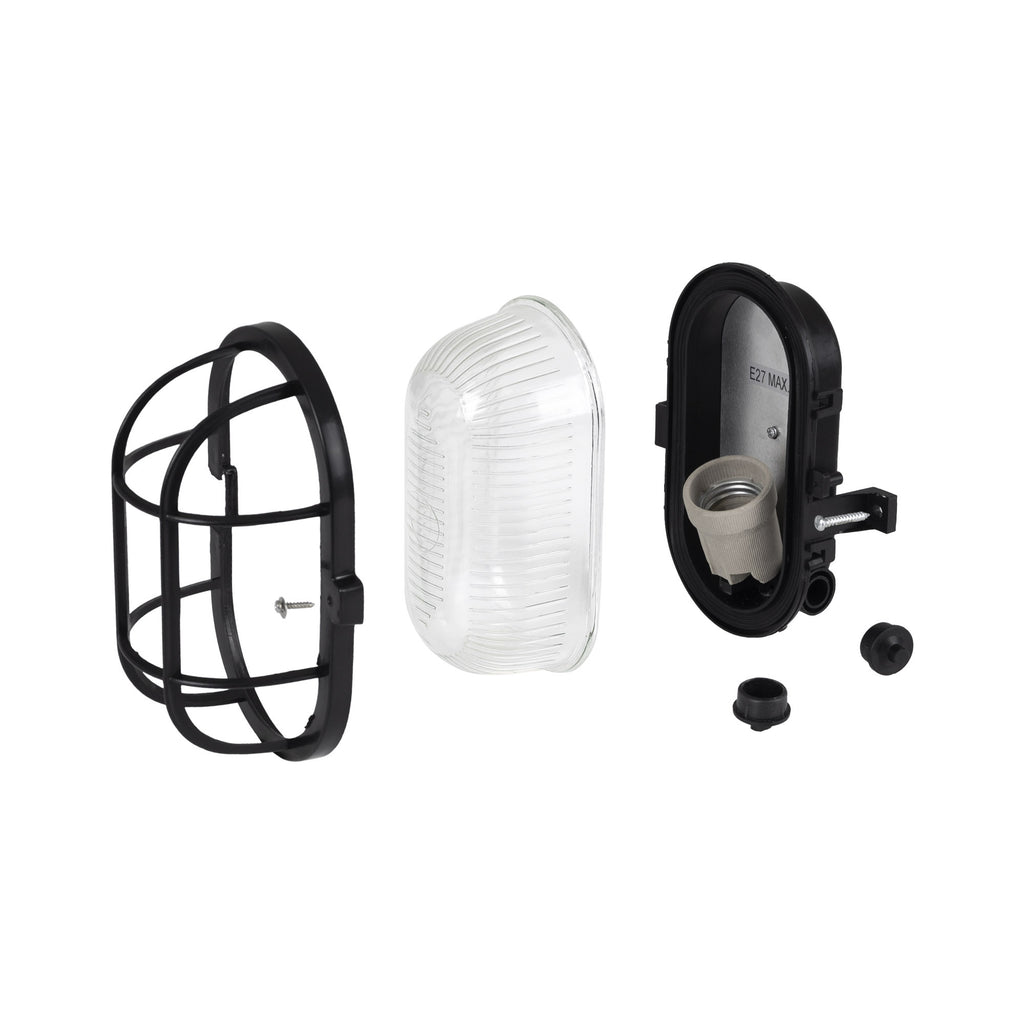 Aplique exterior tortuga de policarbonato - 1 x E27