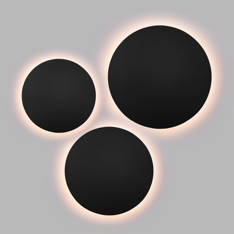 Aplique LED de pared circular "Eclipsis" 18W - 3000K - CRI90 - Driver KeGu - IP20