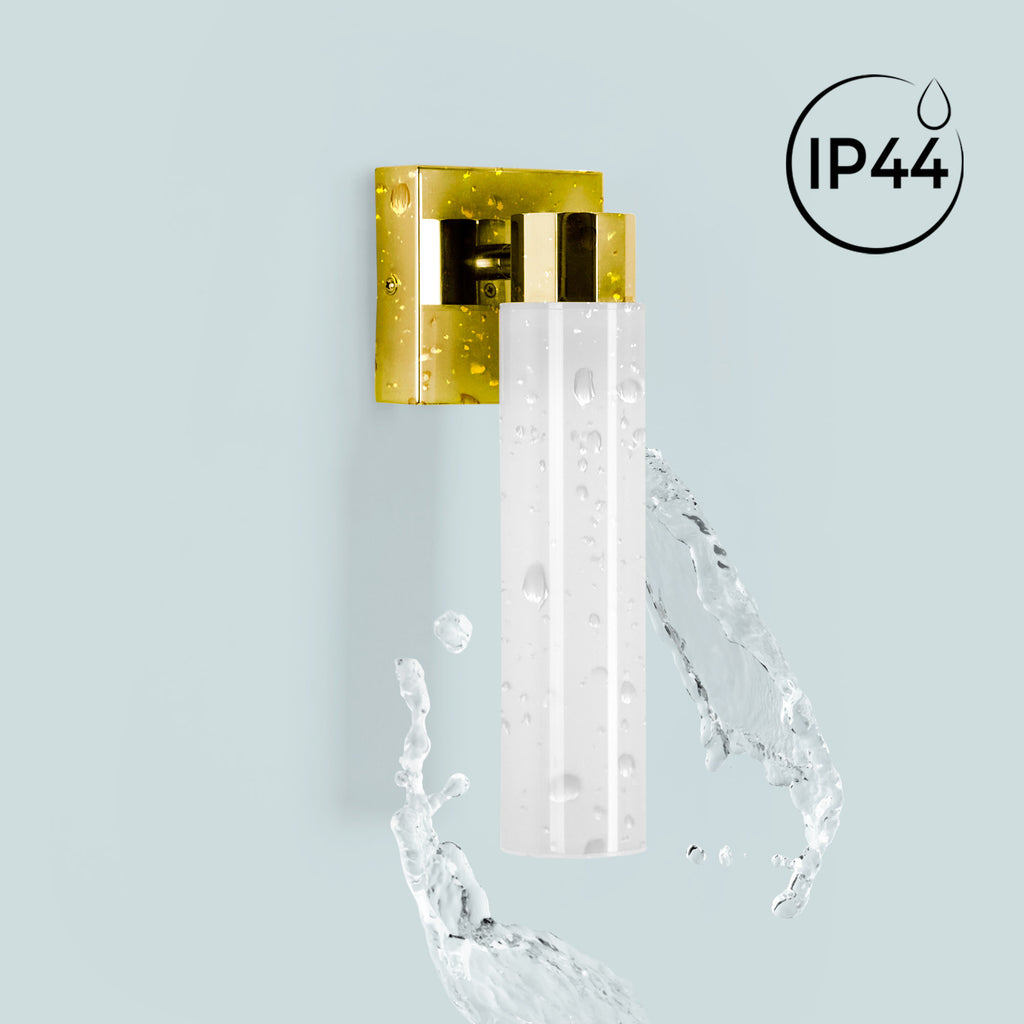 Aplique LED tubular para baño - 4W - 320lm - IP44