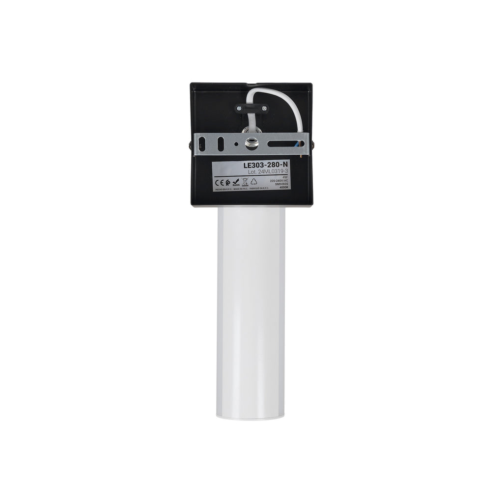 Aplique LED tubular para baño - 4W - 320lm - IP44