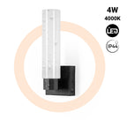 Aplique LED tubular para baño - 4W - 320lm - IP44