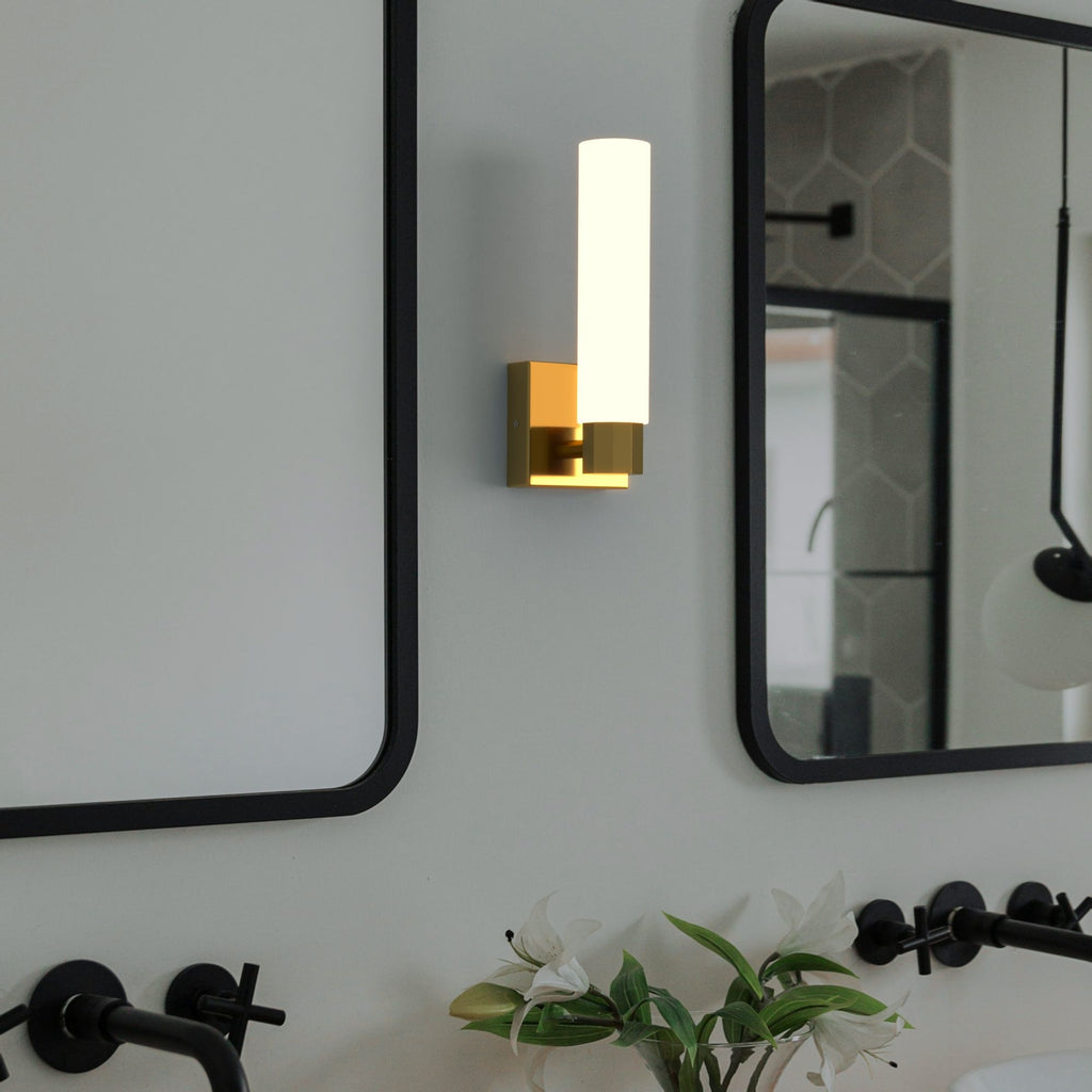 Aplique LED tubular para baño - 4W - 320lm - IP44