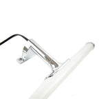 Aplique espejo baño LED tubular - 30cm - 5W | 3 formas de fijación