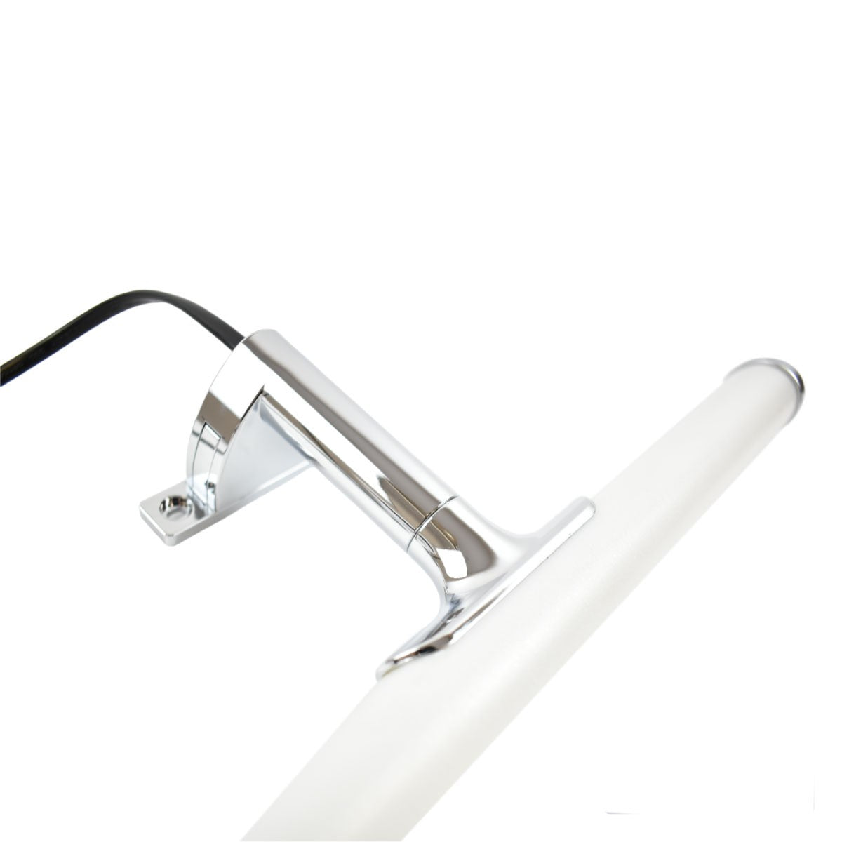 Aplique espejo baño LED tubular - 30cm - 5W | 3 formas de fijación