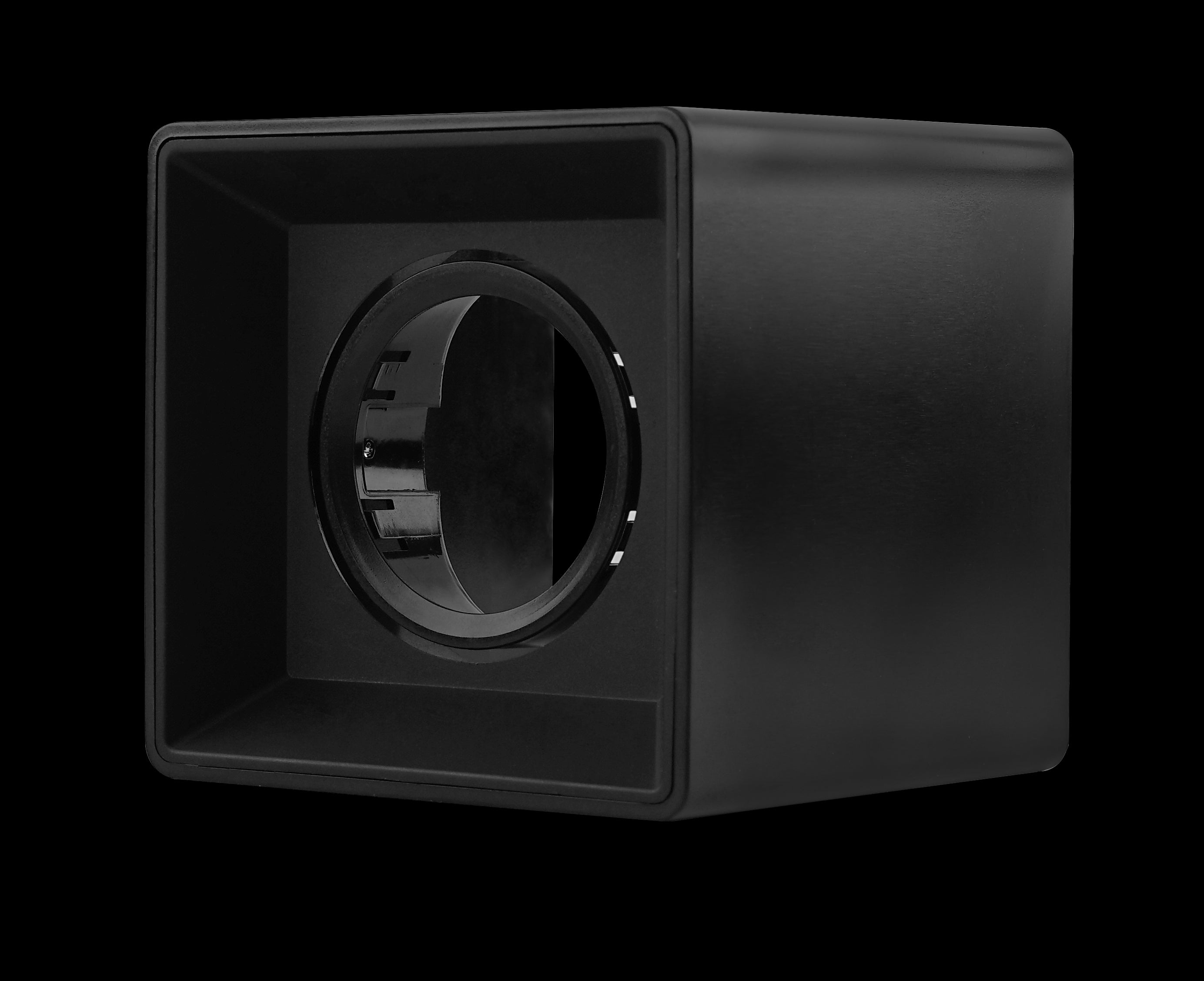 Aplique de techo cuadrado de policarbonato - Orientable - GU10