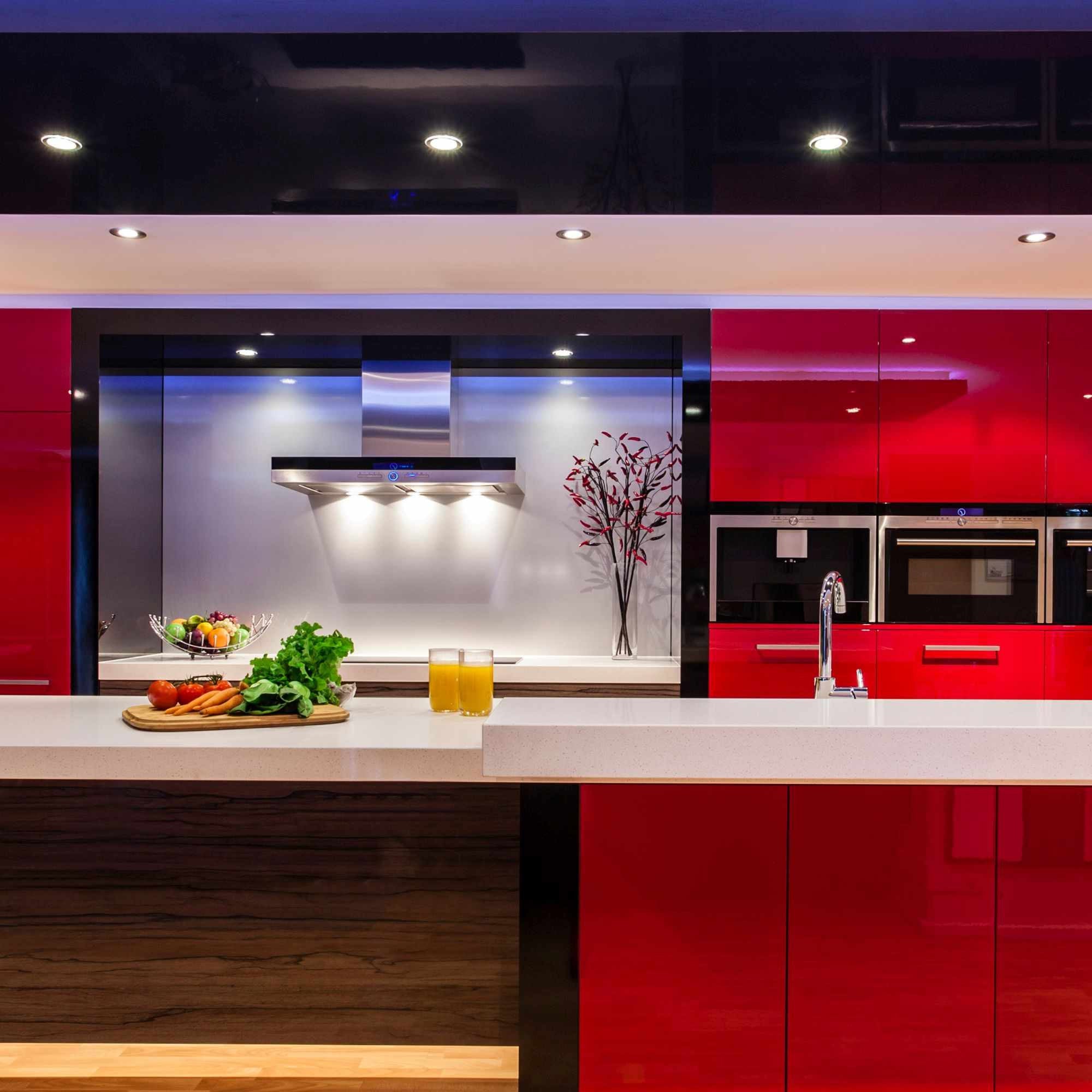 Spot plástico embutir para lámpara GU10 / MR16 - Corte Ø75 mm