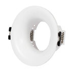 Aro downlight circular para bombilla GU10 / MR16 - Corte Ø70mm