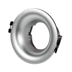 Kit aro downlight circular para bombilla GU10 + Portalámparas + Bombilla GU10