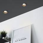 Spot embutido circular para lámpara GU10 / MR16 - Bajo UGR - Corte Ø 85 mm