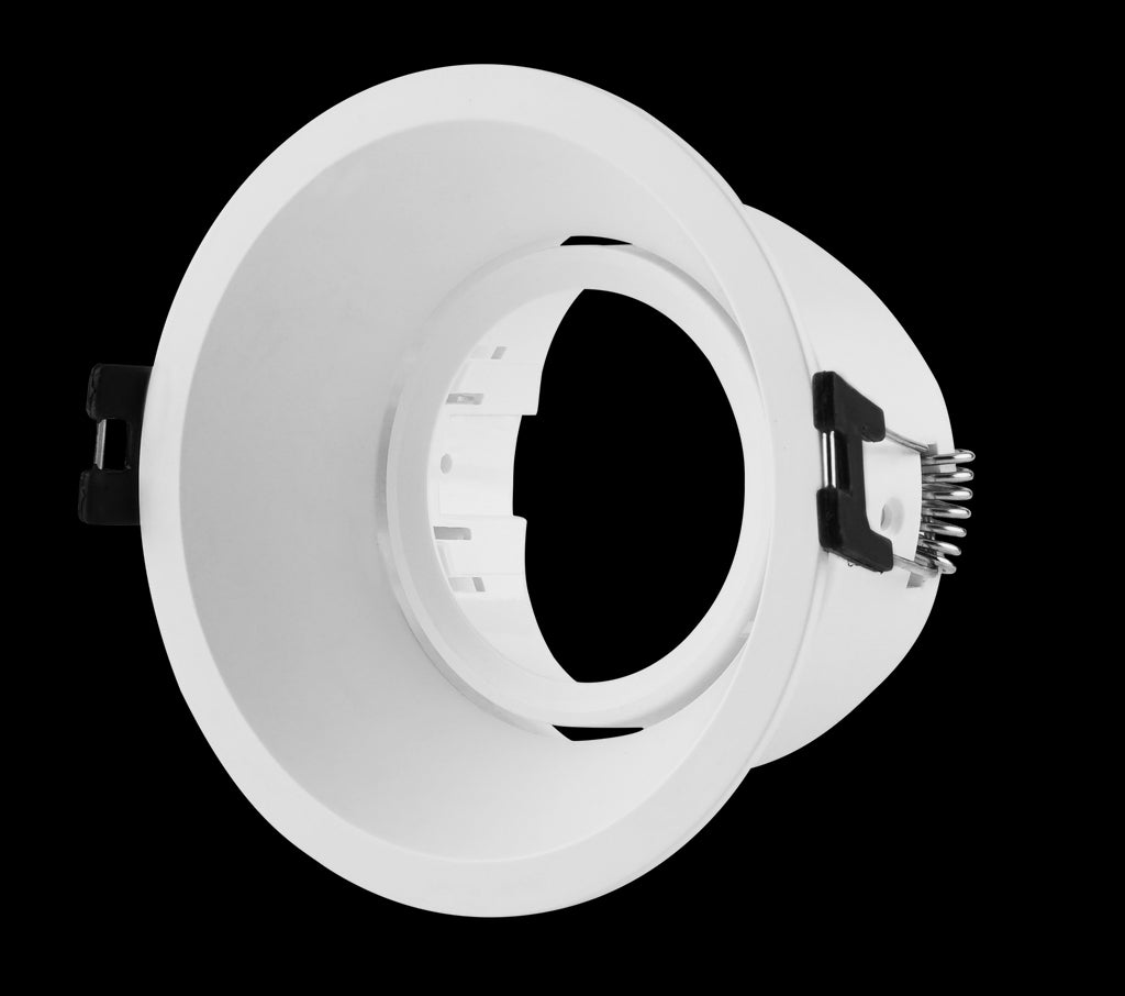 Spot embutido circular para lámpara GU10 / MR16 - Bajo UGR - Corte Ø 85 mm