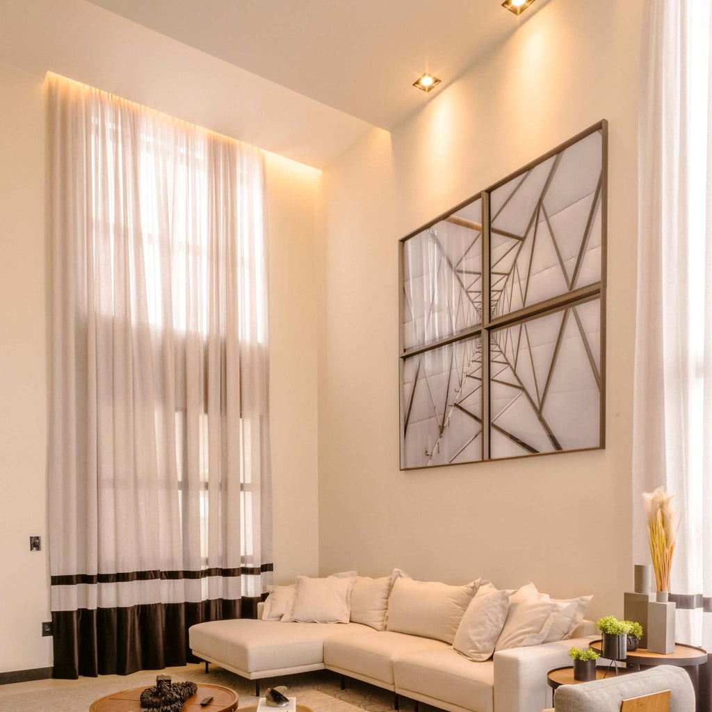 Spot cuadrado basculante de embutir para lámpara GU10/MR16 - Corte Ø75mm