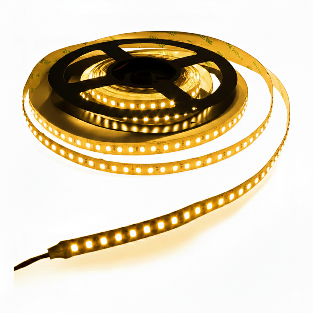 Tira LED 24V DC - 18W/m - Monocolor - 10mm - IP20 - Rollo 5 metros - 120ch/m