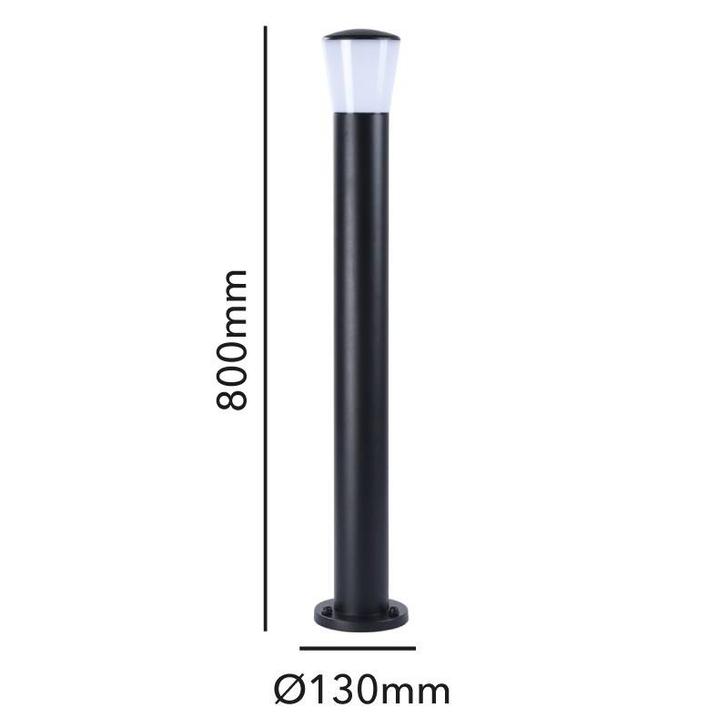 Bolardo para caminos "FAR" - 80cm - E27 - IP44