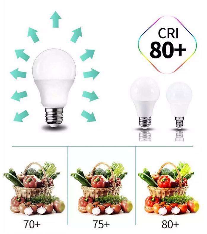 Bombilla LED E27 A60 - 9W