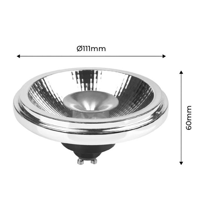 Lámpara LED AR111 12W - Casquillo GU10