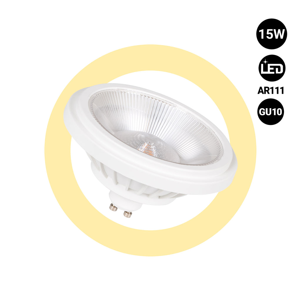 Bombilla LED AR111 GU10 - 15W - CRI 85