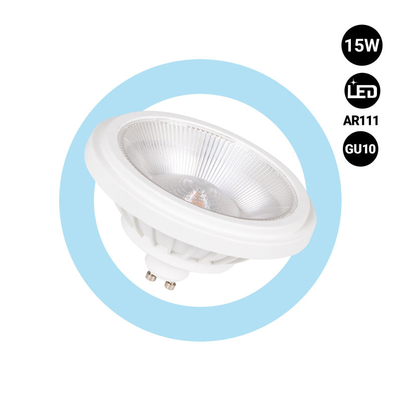 Lámpara LED AR111 GU10 - 15W - CRI 85